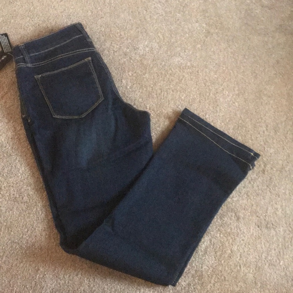 DENIM BOOT LEG JEANS